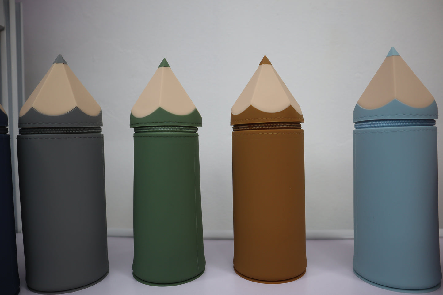 Pencil-Shaped Pencil Cases