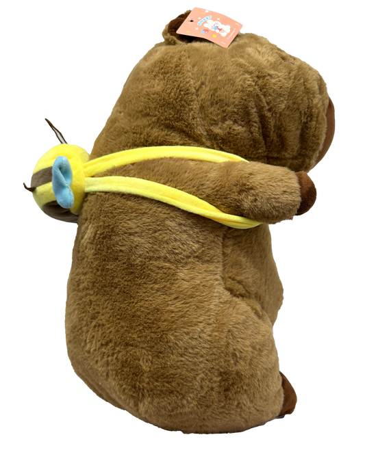 Bee Bag Capybara Plush