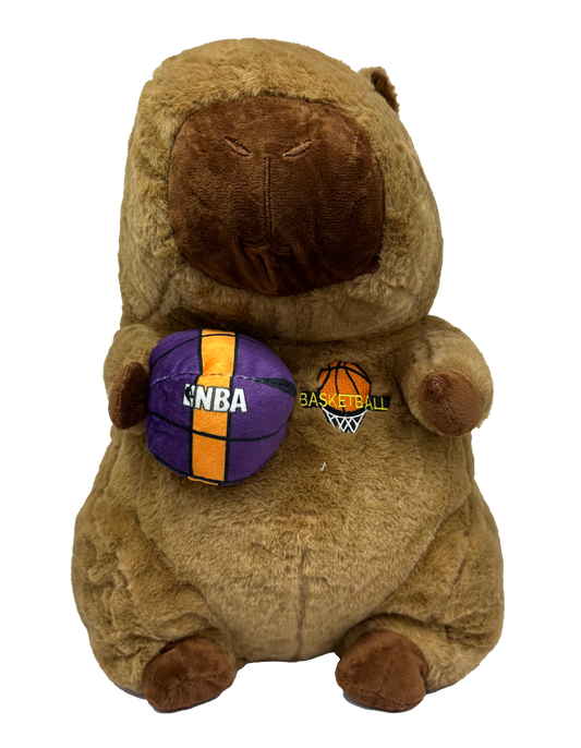 Basketball Capybara Plush