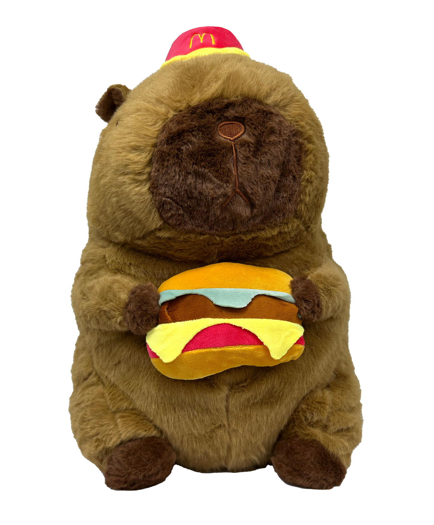 Fast Food Worker Capybara Plush