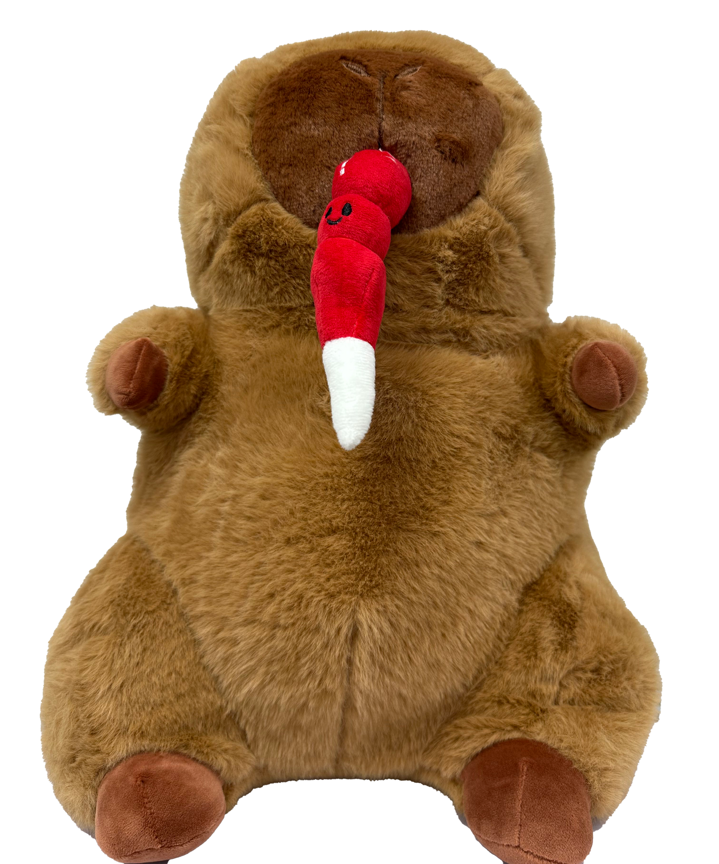 Capybara with Pullstring Candied Haws Treat Plush Toy