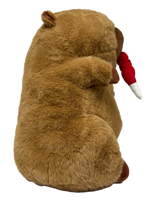 Capybara with Pullstring Candied Haws Treat Plush Toy
