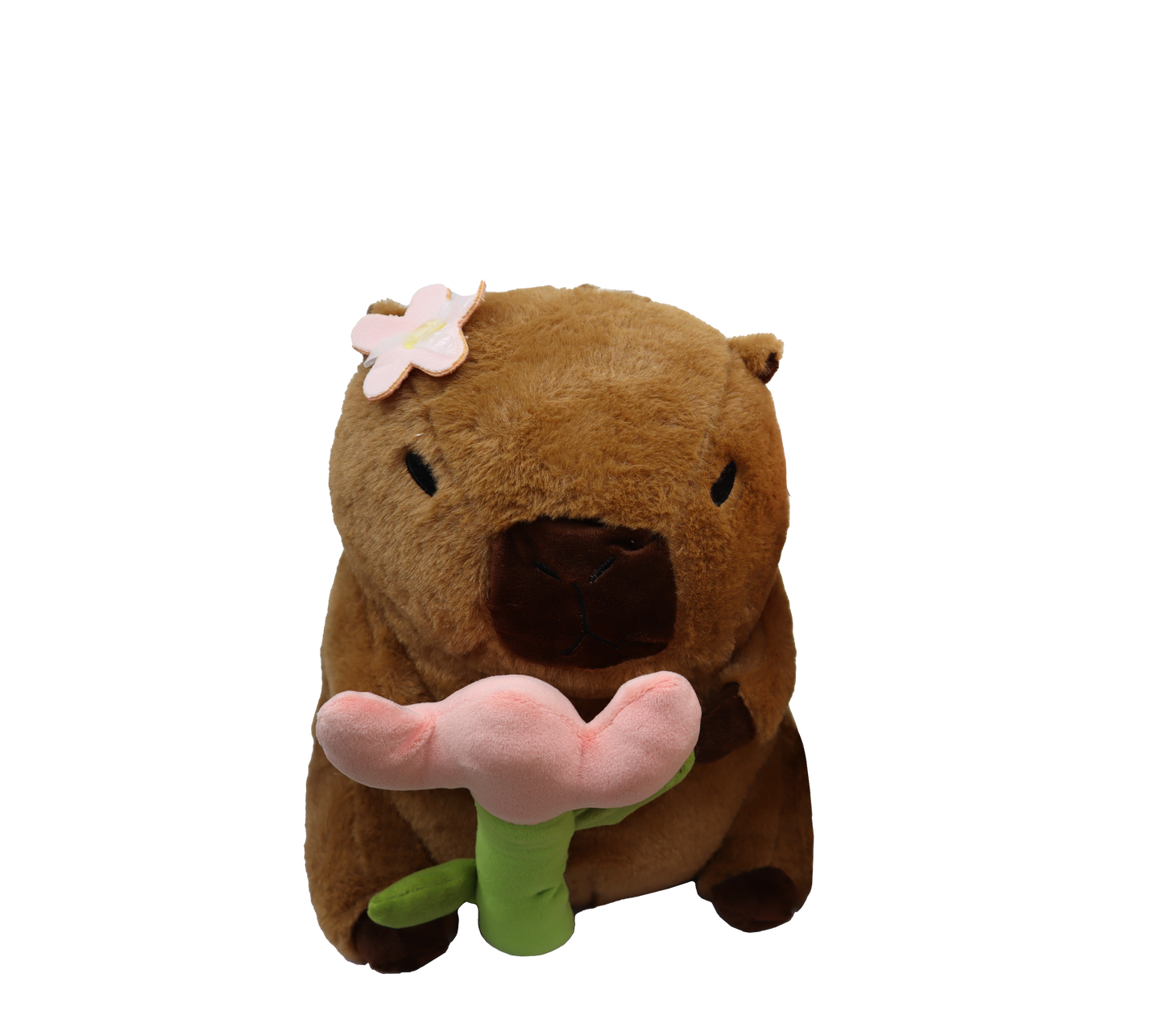 Capybara with Flower 12" Plush