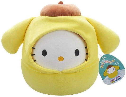 Squishmallows Hello Kitty in Pompompurin Hoodie 8" Plush