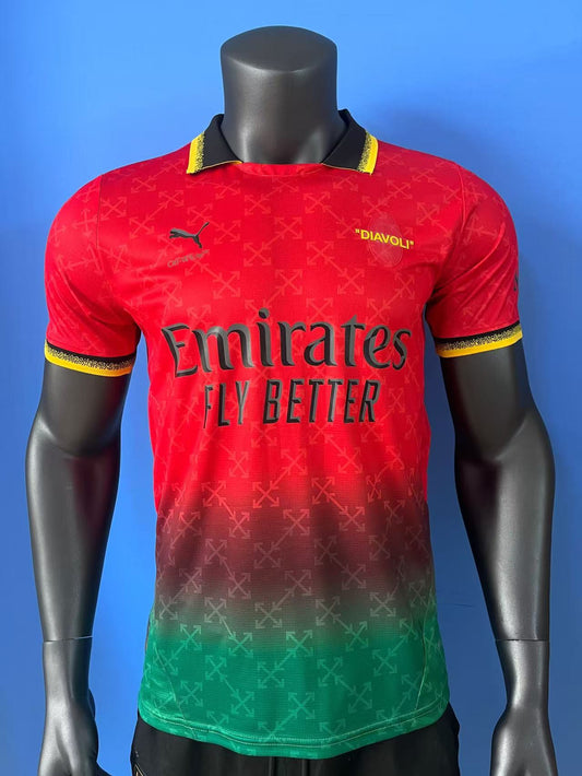 AC Milan Fourth Kit Red Jersey 24/25