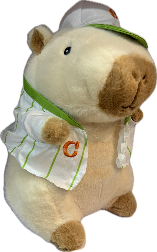 Baseball Capybara 12" Plush
