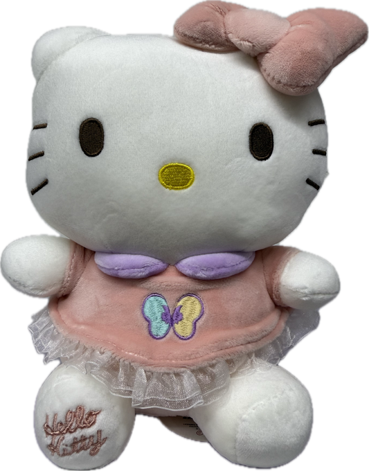 Butterfly Dress Hello Kitty 8" Plush