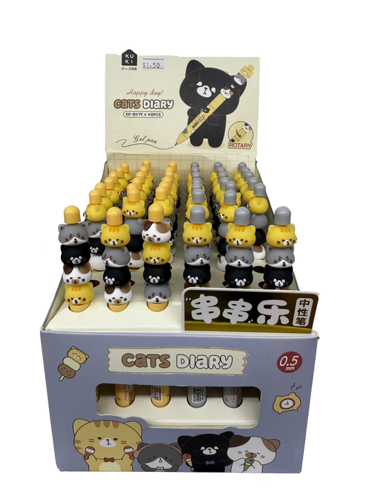 Cats Diary Pen