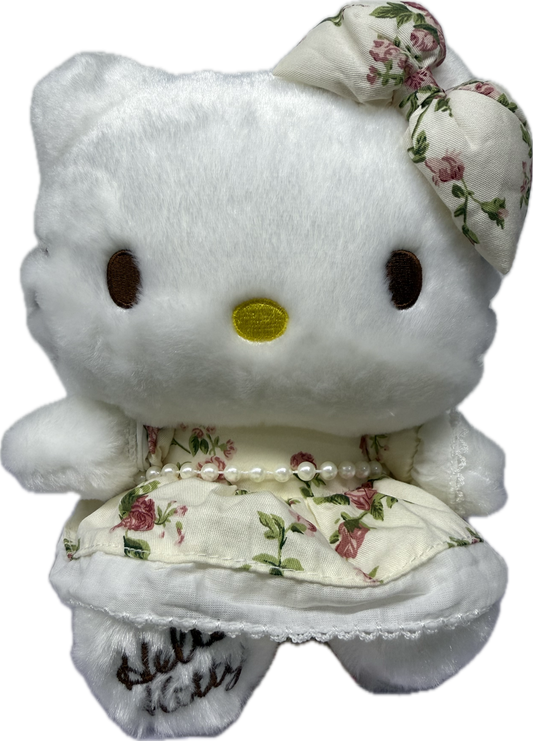 Floral Dress Hello Kitty 8" Plush