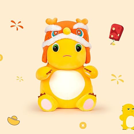 Lion Dance Nai Long 40cm Plush Toy