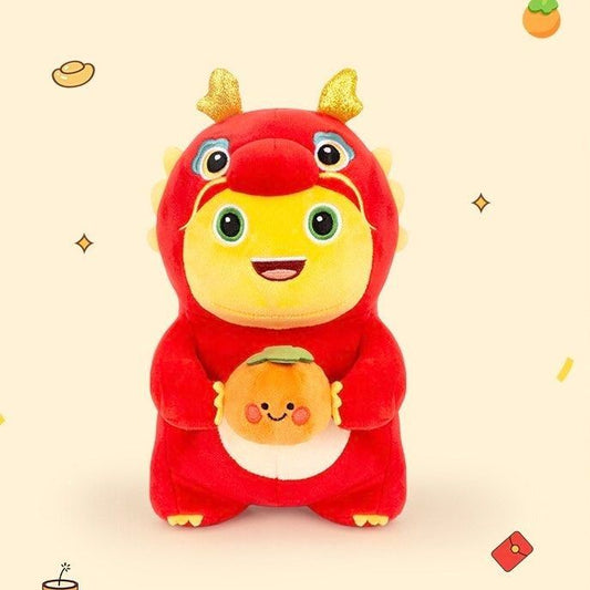 Chinese New Year Red Dragon Nai Long Plush