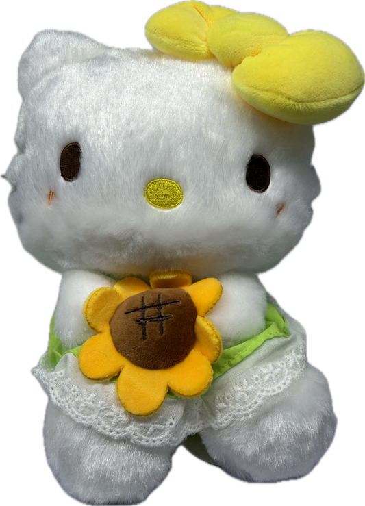 Sunflower Hello Kitty 8" Plush